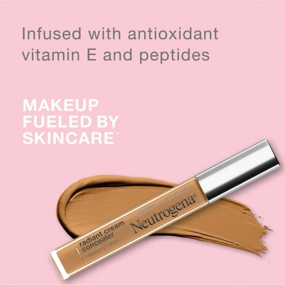 3/$12 Neutrogena Golden Medium Deep 1 Healthy Skin Radiant Cream Concealer